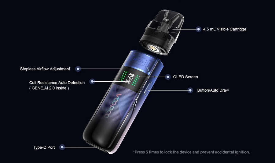 Voopoo Argus E40 elektronická cigareta